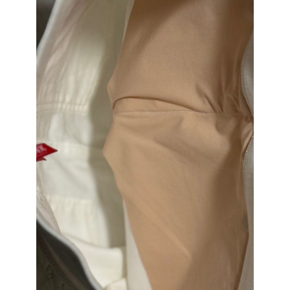 Spanx S/P white distressed skinny jeans S Small Petite frayed ankle S - Picture 8 of 10